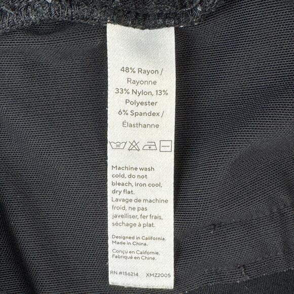 Honeylove Jet Black EverReady Shaping Wrinkle-Proof Twill Ponte Pant Size XL - Picture 8 of 10